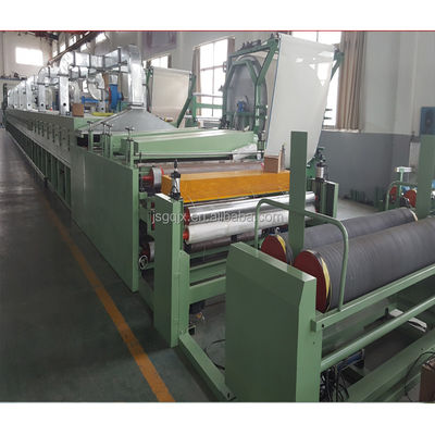 Macchina per deodoranti a spugna di cuoio azionata elettricamente per prodotti laminati a fiamma