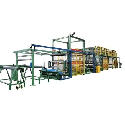 Macchina di laminazione a fiamma in stile tedesco PLC personalizzata 2 bruciatori 3 in 1 per seggiolino auto