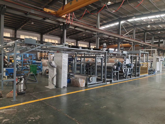 Macchina di laminazione a trasferimento di punti di colla di risparmio energetico per interni di auto
