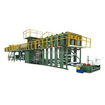 15000mm*2450mm*3800mm Macchina di laminazione a fiamma per il processo di laminazione a fiamma in corduroy