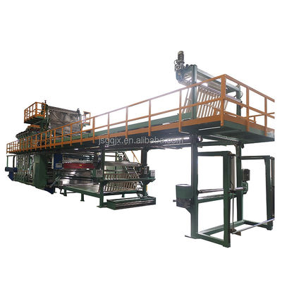 15000mm*2450mm*3800mm Macchina di laminazione a fiamma per il processo di laminazione a fiamma in corduroy