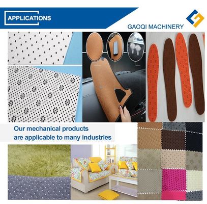 12M Forno Automatico Tappeto di Sbalzo Non Slip Dot / Pattern Plastic Drop Machine per la fabbricazione di tappeti
