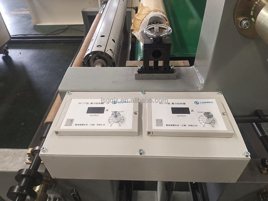 Laminatore automatico a pianta piatta con doppia cinghia in PTFE e zona di riscaldamento/raffreddamento