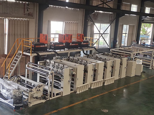 Linea di produzione avanzata per il legame di materiali di filtrazione dell'aria con supporto tecnico video