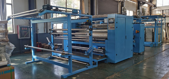 Larghezza 3600mm Curtain Hot Melt Glue Laminating Machine con controllo PLC facile da usare