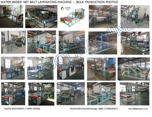 1-45m/min 2022 Macchina automatica per la laminazione di colla a base d'acqua con nastro netto per rotoli di moquette