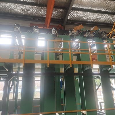 50KW AUTOMATIC Sponge Foam Fire Flame Laminating Machine per tappeti fino a 1800m