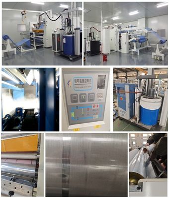 PUR La macchina per la laminazione della colla a fusione a caldo La soluzione perfetta per la fabbricazione di tappeti personalizzati