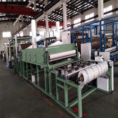 Video supporto tecnico Fleece tessuto ad abrasivo sabbia macchina di laminatura carta