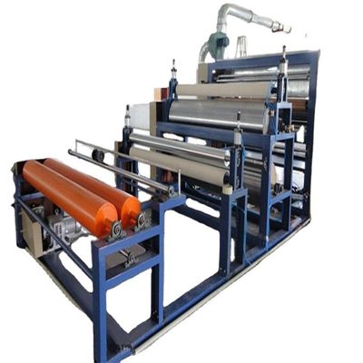 Macchina di laminazione a tre in una per prodotti non tessuti e pelli artificiali