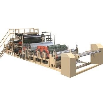 Linea di produzione di banner pubblicitari in PVC flessibile con produzione ed efficienza