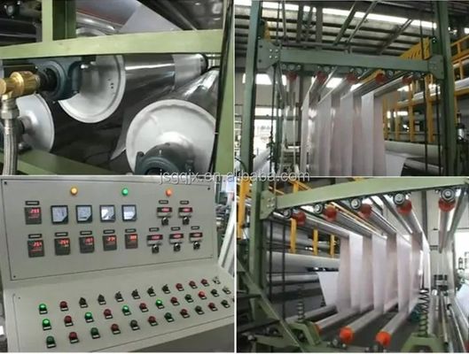 Linea di produzione di banner pubblicitari in PVC flessibile con produzione ed efficienza
