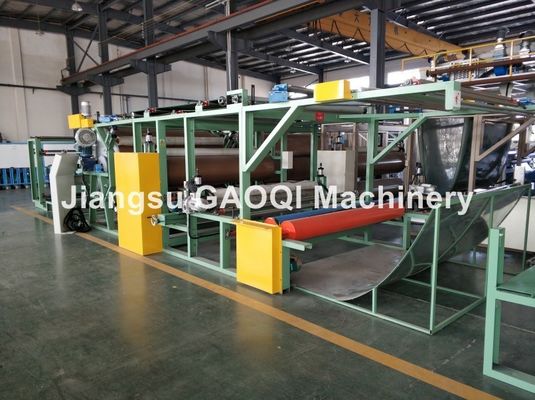 Macchina di incollaggio automatico di tessuti di cuoio con rivestimento adesivo a base di solvente per tappezzeria